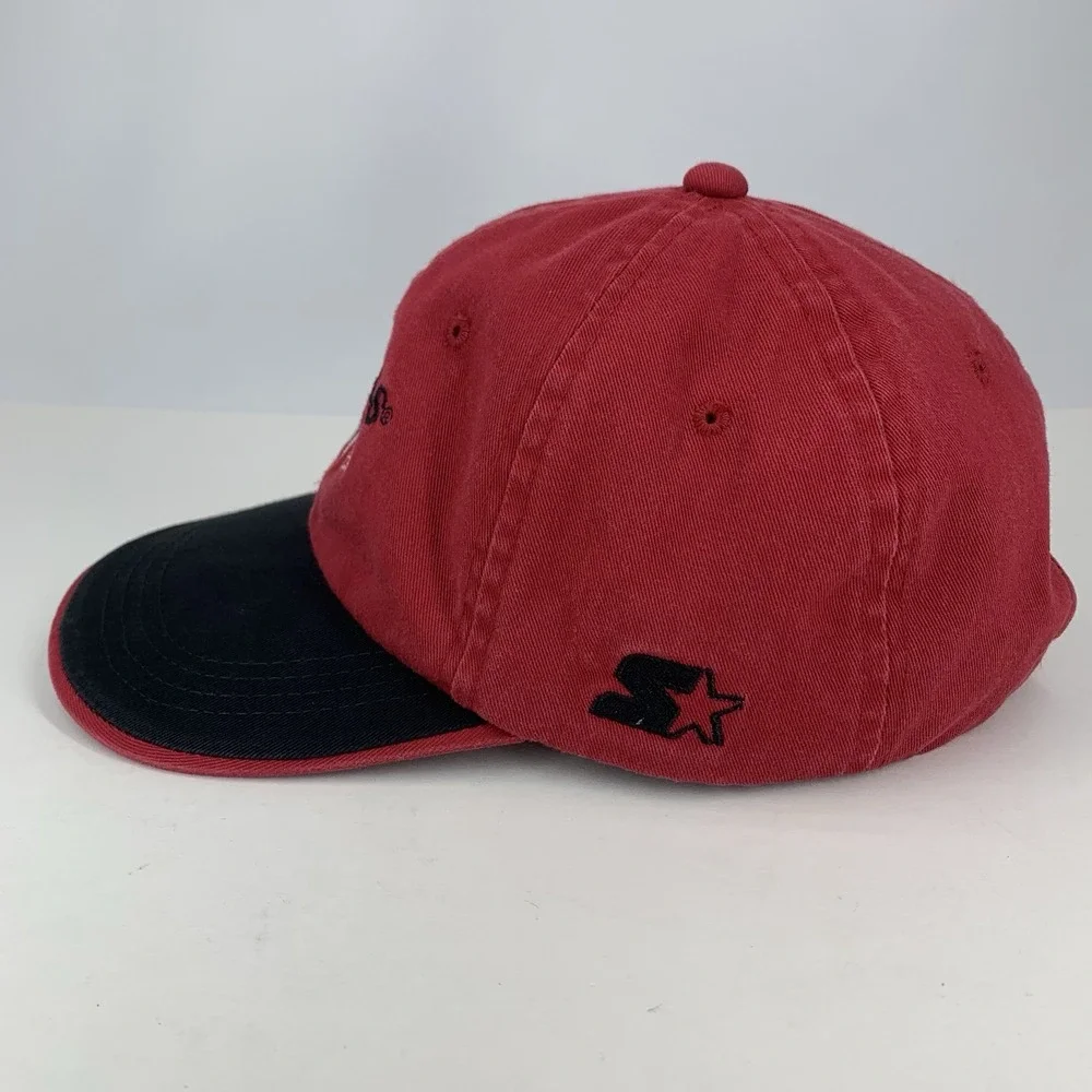 Arkansas 1871 Hat Razorbacks Hogs Red Starter Adjustable Strapback Baseball Cap